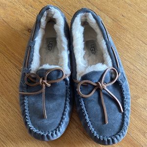 Grey Ugg Moccasins